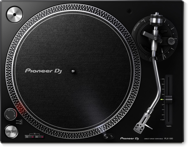 Pioneer Plx-500, Direkte Drev Dj Pladespiller, 33 1/3,45,78 Rpm, 0,15%, 50 Db, 1,6 Kg/Cm, 1 Sek./Side