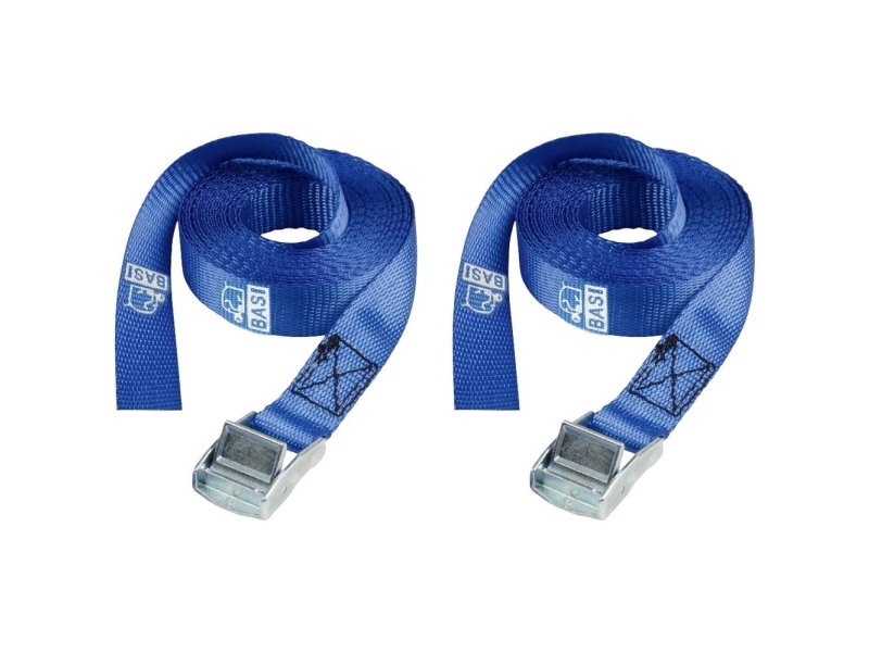 Basi 0004-0306 Spännband (L x B) 2500 mm x 25 mm Klämlås | Bilvård & Biltillbehör - Transportutrustning - Lastsäkring | GameStuff