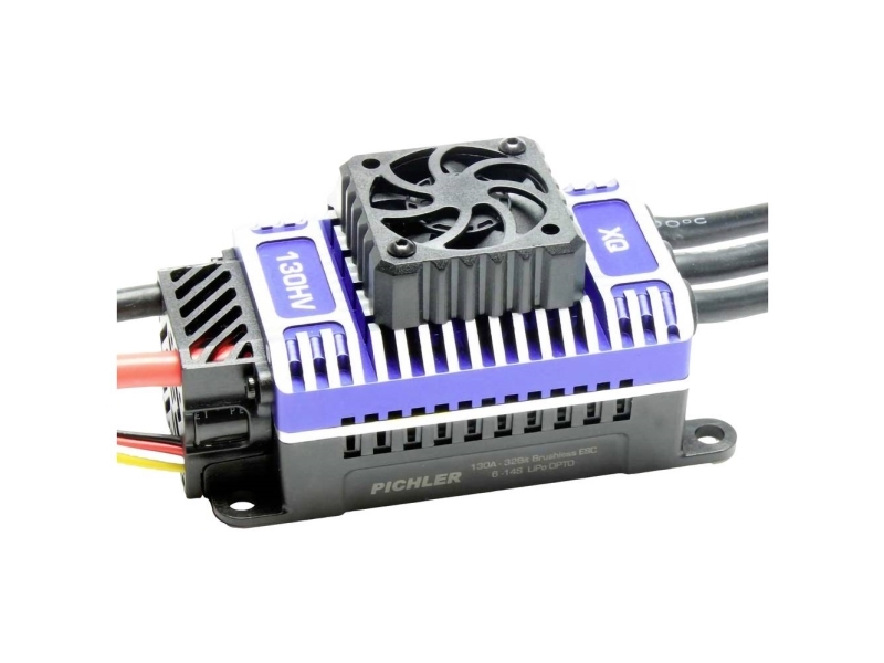 Pichler Modellbau XQ+ 130HV Modelfly brushless flyveregulator Udholdenhed (maks.): 150 A