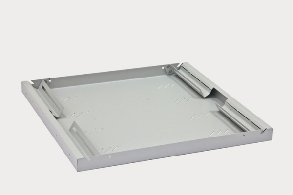 Triton Shelf With Perforation 1U 950Mm, Cremefarben, Grau