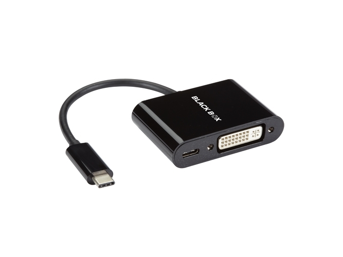 Black Box Va-Usbc31-Dvic, Sort, 60 Hz, 1920 X 1200 Pixel, 0 - 45 °C, -10 - 70 °C, 10 - 85%