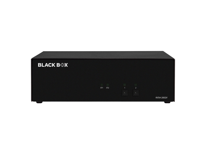 Black Box Kvs4-2002V, 3840 X 2160 Pixel, 4K Ultra Hd, Sort