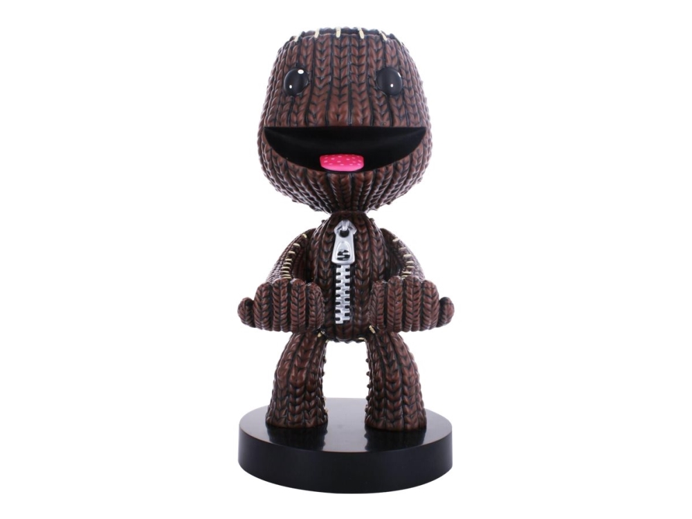 Exquisite Gaming Cable Guys Sackboy Holder For Spilcontroller Mobiltelefon
