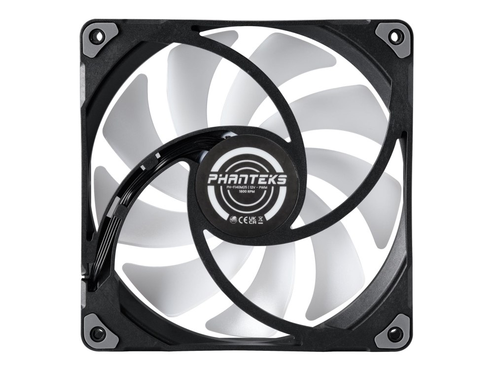 Phanteks Ph-F140m25 - Indsats Med Blæser - 140 Mm - Sort (Pakke Med 3)