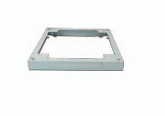Triotronik Socket 600*600, Blankt Panel, Grå, 1U, 5 - 90 °C, 0 - 70 °C, Ce