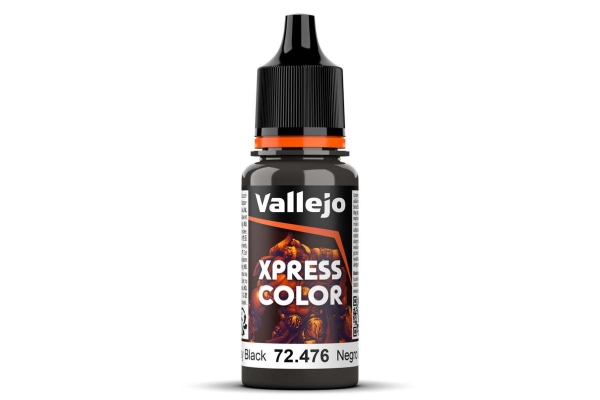 Vallejo Vallejo: 72.476 - Xpress Color - Greasy Black (18 Ml)