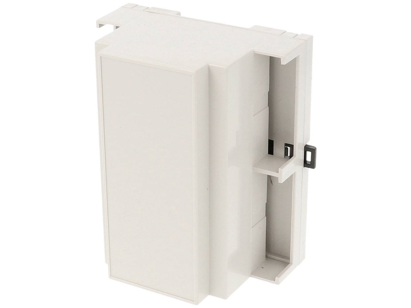 Hammond Electronics 1597DIN6MDC53 DIN-skinnekabinet lukket 90 x 58 x 106 PPO Lysegrå 1 stk