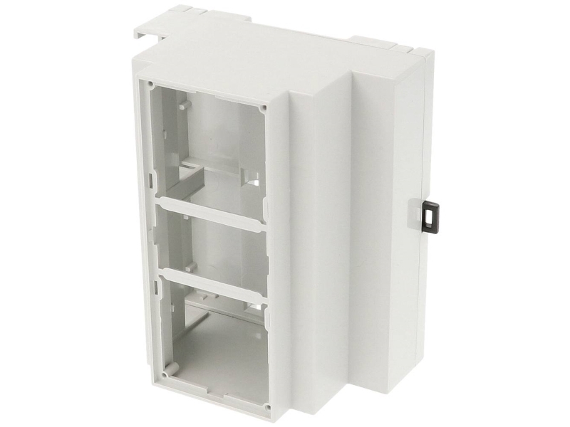 Hammond Electronics 1597Din6mh53 Offenes Din-Schienen-Kabinet 90 X 58 X 106 Ppo Hellgrau (1 St.)