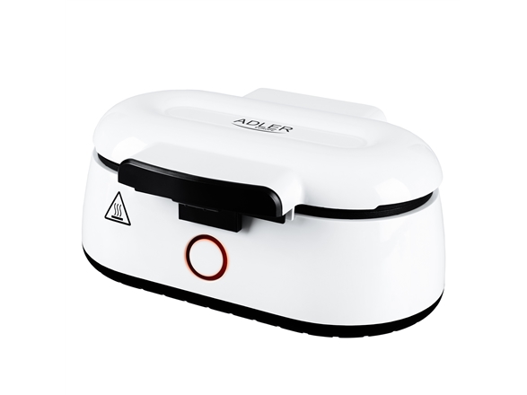 Adler Waffeleisen Für 2 Waffelkörbchen - Ad 3062, Für 2 Backformen, 1400 W (Ad 3062)