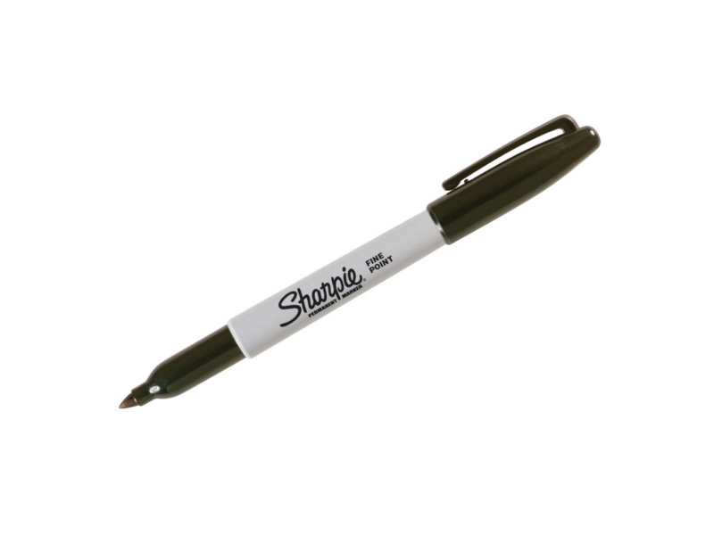 Sharpie Marker Fein Rundspitze Schwarz 12 Stück