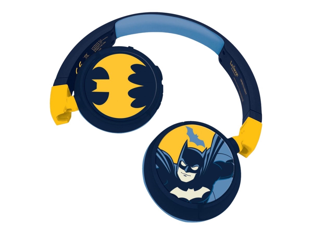 Batman 2 i 1 Bluetooth® och Trådbundna Hörlurar | N - A | GameStuff