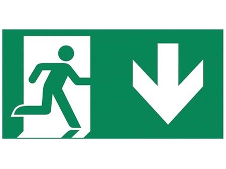 SELFY PIKTOGRAM PIL NED - 300x100mm. | N - A | GameStuff