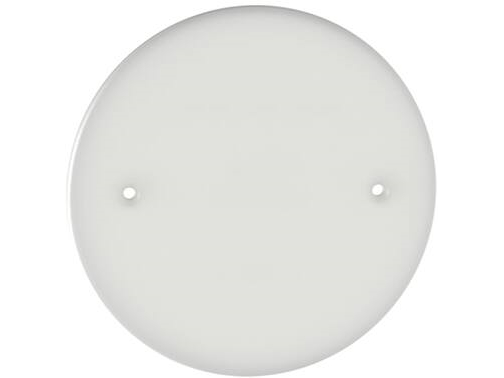 Lock för front-, vägg- och infällda lådor, vit färg, Ø90, centrum 60 mm. För skruvinfästning | Lauritz Knudsen - LK FUGA - Strömbrytare & Kontaktdon | GameStuff