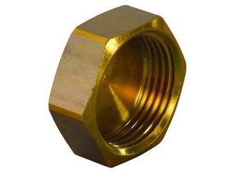 Hætte, messing 3/4 eurokegle til Thermrad Super-8 radiator (reservepakning til bundforbindelser) | VVS Artiklar - Uppvärmning - Radiatorer | GameStuff