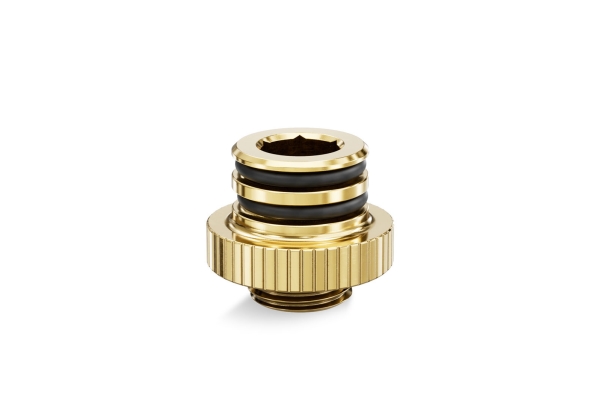 Ek Water Blocks 3831109909010, Montering, Messing, Guld, 1/4", 1 Stk