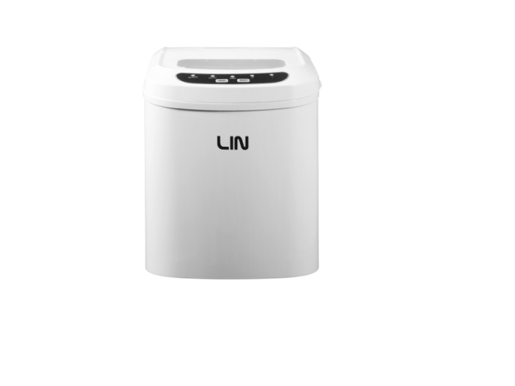 Portabler Eiswürfelbereiter Lin Ice Pro-W12 Weiß