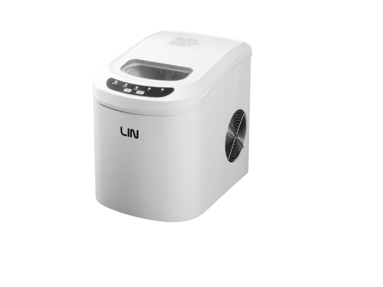 Tragbarer Eiswürfelbereiter Lin Ice Pro-W12 Weiß