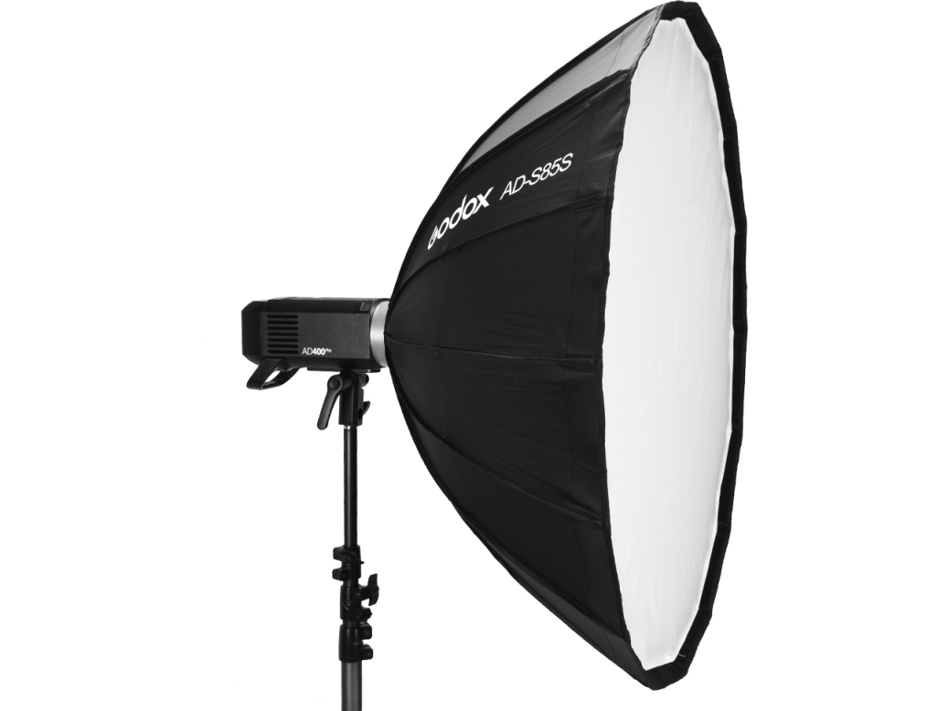 Godox AD-S85S, Svart, Vit, Godox AD300Pro, 400Pro, ML60, 85 cm | Flash - Blixt/videoljus | GameStuff