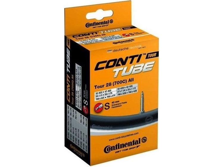 Continental Tour 28 Alle 32-622-47-622 Sv42 Fahrradschlauch 28 Zoll Sclaverand Ventil (Sv)