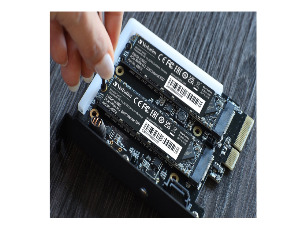 Verbatim Vi3000 - Ssd - High Endurance - 256 Gb - Intern - M.2 2280 - Pcie 3.0 X4 (Nvme)