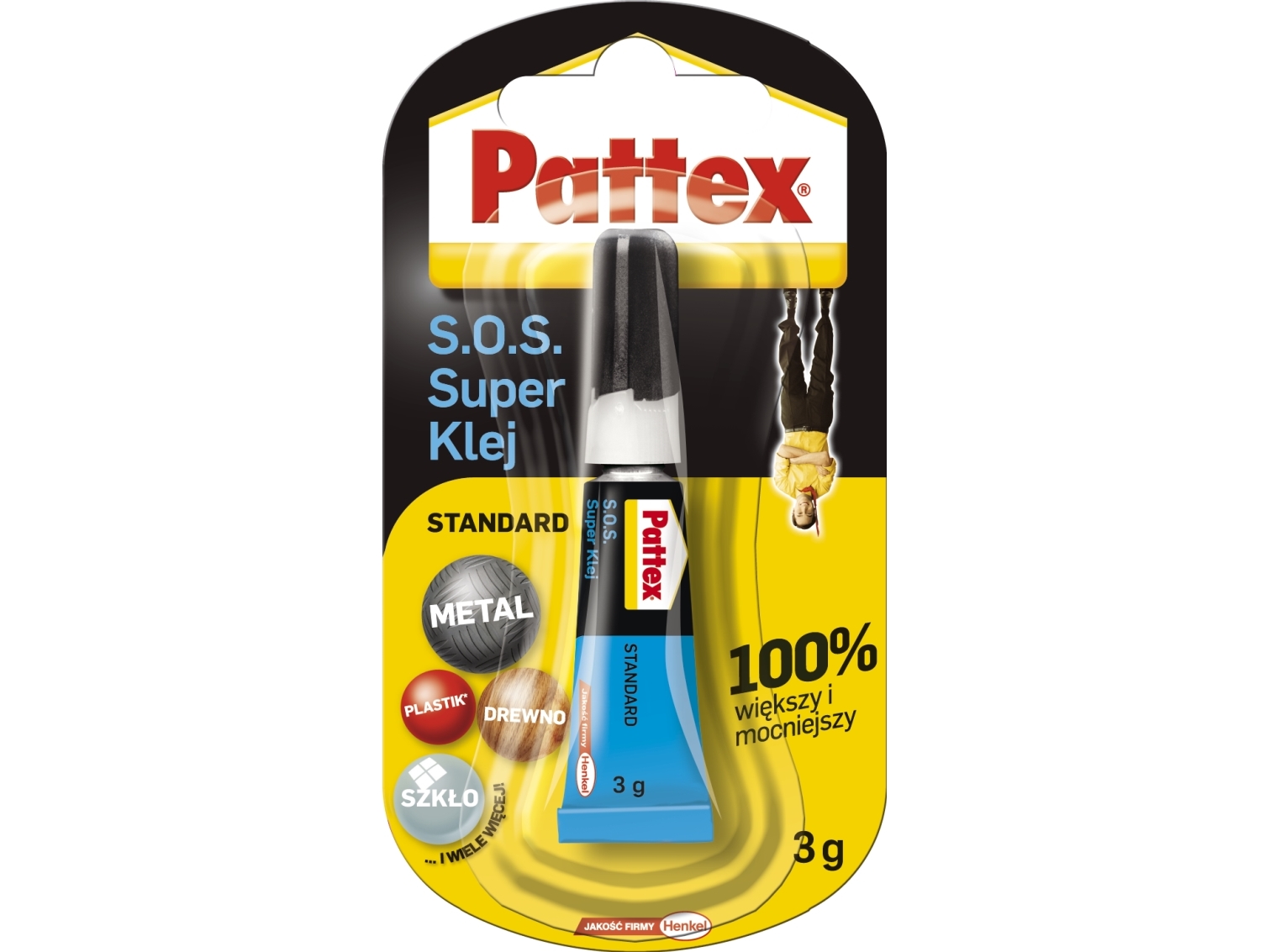 Henkel Pattex S.O.S. Super-Sofort-Klebstoff Standard 3G