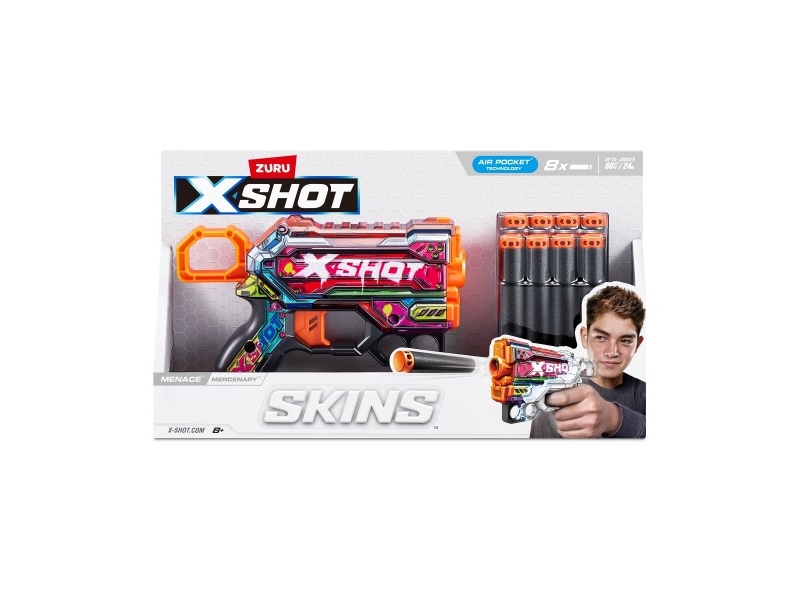 SKINS MENACE affyringsrampe (8 pile) Mercena-design