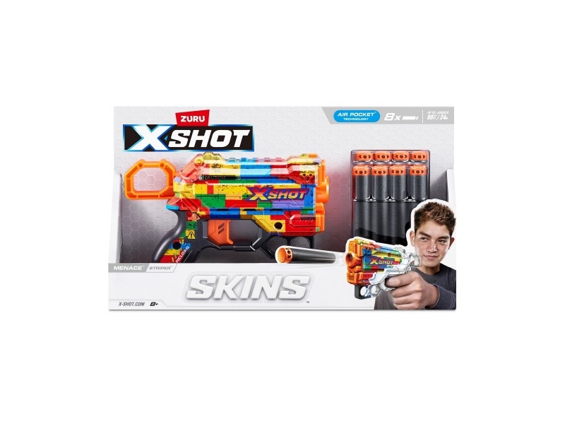 SKINS MENACE affyringsrampe (8 pile) Striber-mønster