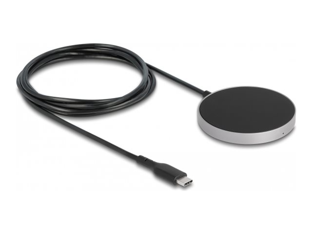 Delock 66467, Drinnen, Usb, Kabelloses Aufladen, 1,5 M, Schwarz