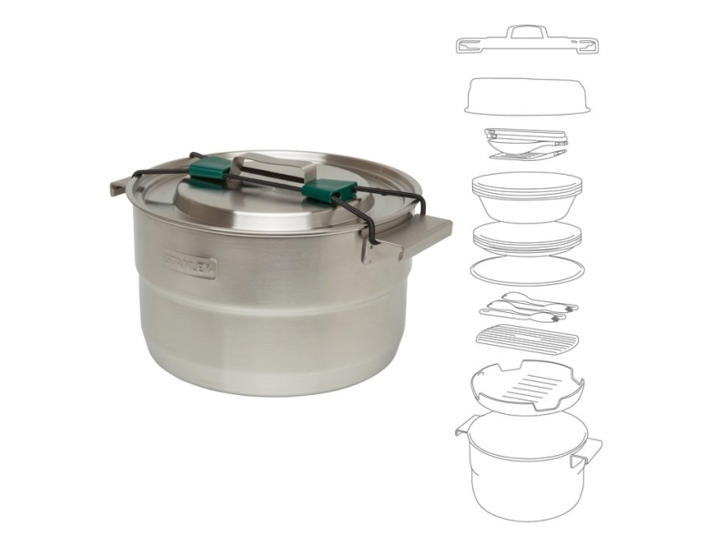 Stanley 10-02479-025, Ställ, Rostfritt stål, 3,5 l, Rostfritt stål, Rostfritt stål, Rostfritt stål | Utomhus - Camping - Köksredskap | GameStuff