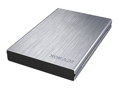 Icy Box Ib-241Wp, Ext. Hdd-Gehäuse, 1X 2,5" Sata (I/Ii/Iii 6Gbit/S) Hdd Zu Usb 3.2 Gen 1 Uasp Host, Aluminium, Mit Einstellbarem Schreibschutz, Hdd /