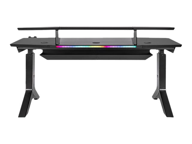 Thermaltake ARGENT P900 Smart - Skrivbord för sittande/stående - rektangulär - elektrisk höjdjustering - svart - svart bas | Möbler - Bord - Kontorsbord | GameStuff