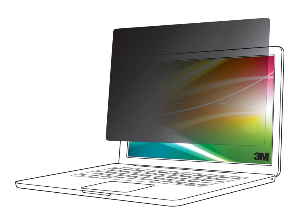 3M Bright Screen Privacy Filter - Notebook Privacy-Filter (Vandret( - 17.3"