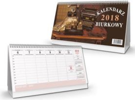 Horizontal Desk Calendar 2018 (Sb1) Mix