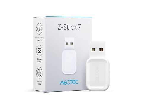 Aeotec Z-Stick 7, Langallinen, Langaton, Z-Wave, 868.42 MHz, 150 m, Valkoinen
