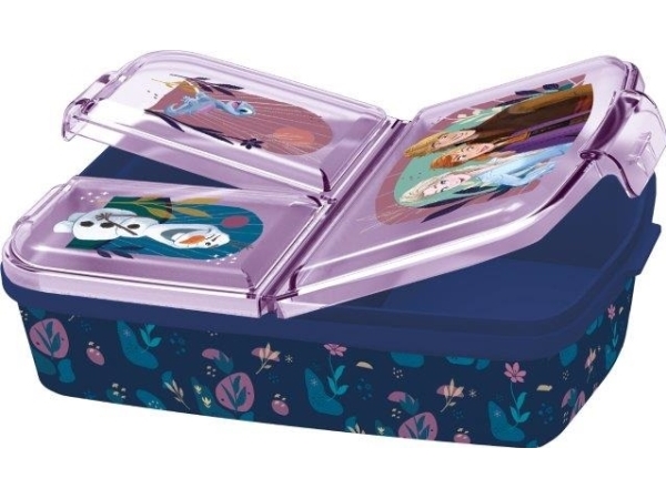 FROZEN Lunchlåda med flera fack, 18x13 cm | Köksutrustning - lunch - Matlådor | GameStuff