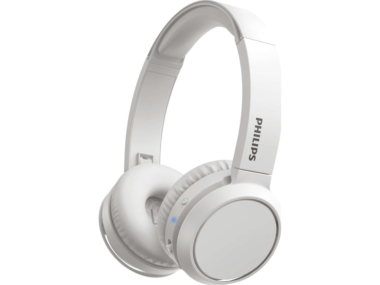 Philips 4000 Series Tah4205wt Wireless Calls Music 20000 150 Headset White