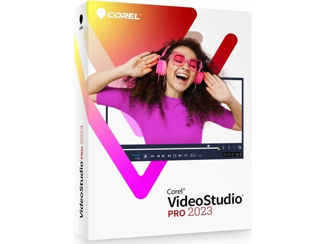 Corel VideoStudio Pro 2023 - Boxpaket - 1 användare - kommersiell - DVD (DVD-box) - agnostisk - Win - Multi-Lingual - Europa | Datortillbehör - Programvara - Multimedia | GameStuff
