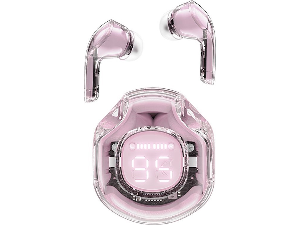 Acefast-Hovedtelefoner Tws Acefast T8-Hovedtelefoner, Bluetooth 5.3, Ipx4 (Pink)