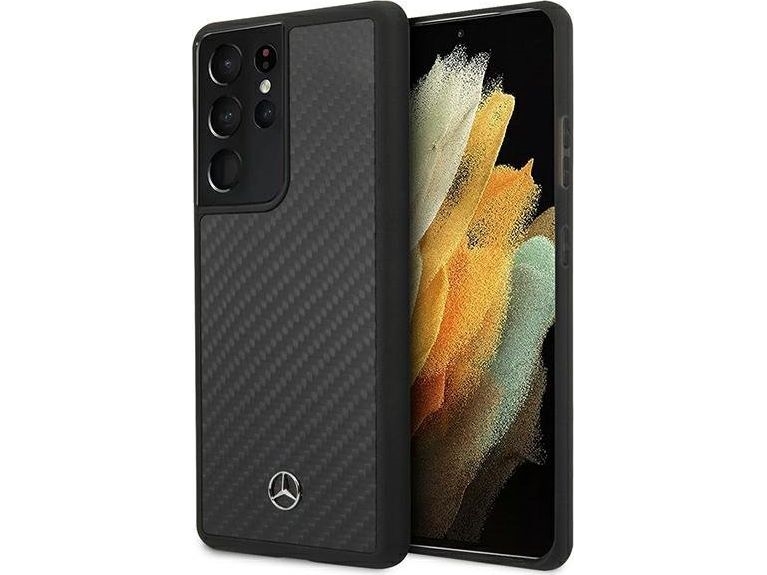 Mercedes Dynamic Line Case Für Samsung Galaxy S21 Ultra - Schwarz