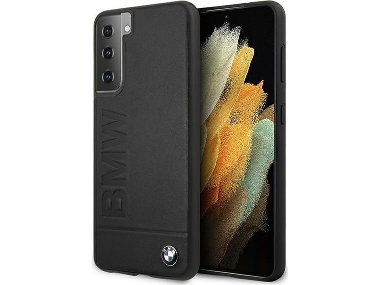 Hurtel Bmw Signaturlogo Cover Til Samsung Galaxy S21+ - Sort