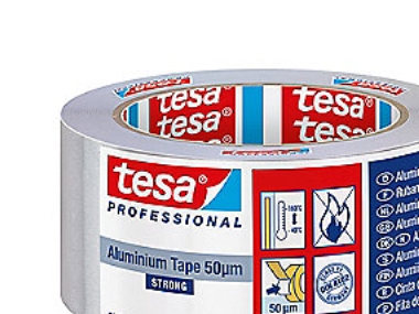 Tesa alu tape strong 50my - 25m x 50mm, mat sølv | Verktyg & Verkstad - Infästning - Övriga Infästning | GameStuff