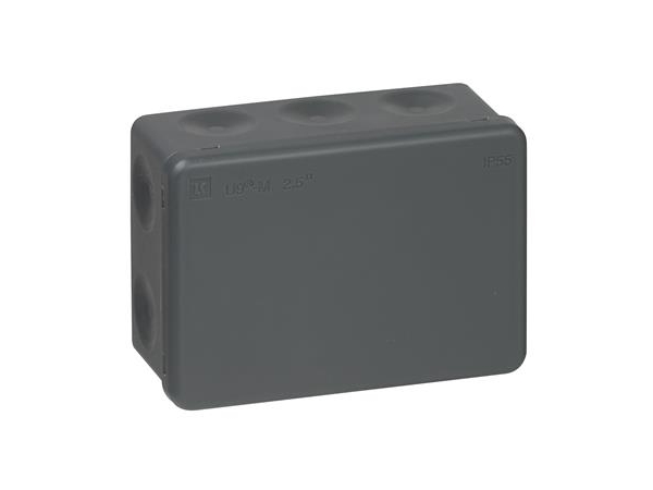 LAURITZ KNUDSEN Membrandåse U9 antracit - (storpak), DETAILFORPAKNING