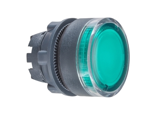 Schneider Electric Zb5, Knap, Grøn, Universal Led, Ip66, Ik05, Klasse Ii