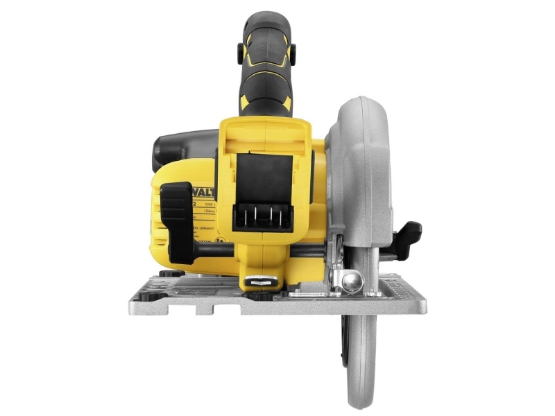 DeWALT DCS572NT, Gul, 18,4 cm, 5500 rpm, 4,4 cm, 57°, 2,5 m/s²