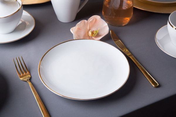 Porcelana Mariapaula MariaPaula Moderna Gold dessert plate 20,5cm