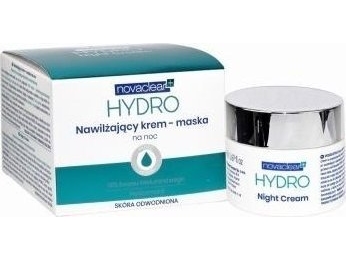 Equalan Pharma Novaclear Hydro, Creme-Maske, Fugtgivende Natbehandling, 50 Ml - Langtidsholdbar!