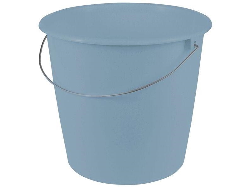 Se Keeeper Bucket 10L Metal. Hand Nordic Blue hos Computersalg.dk