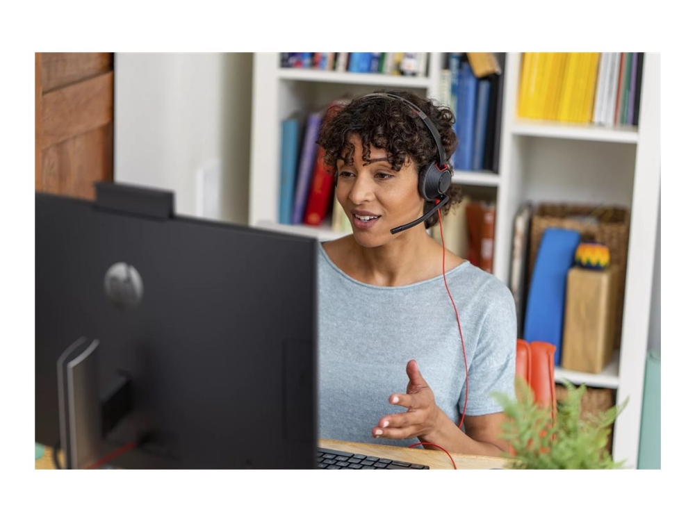 Hp Poly Blackwire 5220 - Headset - På Øret - Kablet - Usb-C, 3,5 Mm Jackstik - Sort - Certified For Skype For Business, Cisco Jabber Certified, Avaya
