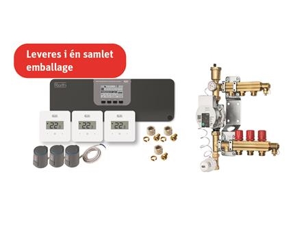 Roth Fußbodenheizungs-Komplettpaket Grab And Go 230V 3 Fächer