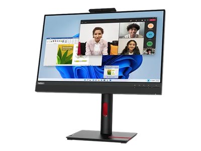 Lenovo Thinkcentre Tio-24 Gen5 Monitor, 60,5 Cm (23.8"), 1920 X 1080 Pixel, Full Hd, Led, 6 Ms, Schwarz